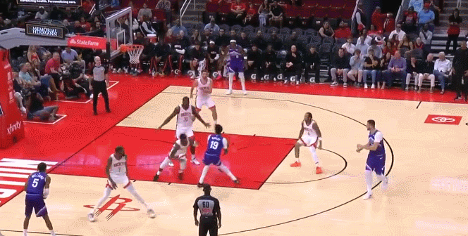 防守肯定也, 硬生生被拖 防守肯定也, 硬生生被拖